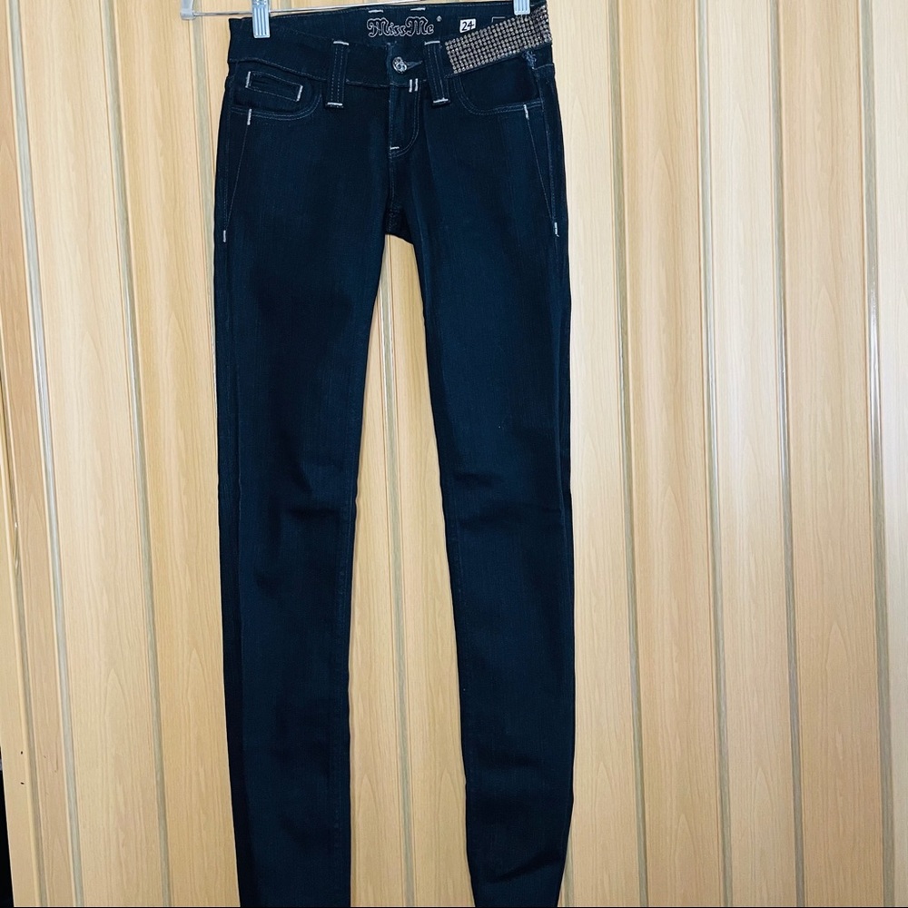 Miss Me Jeans Dark Blue SZ 24